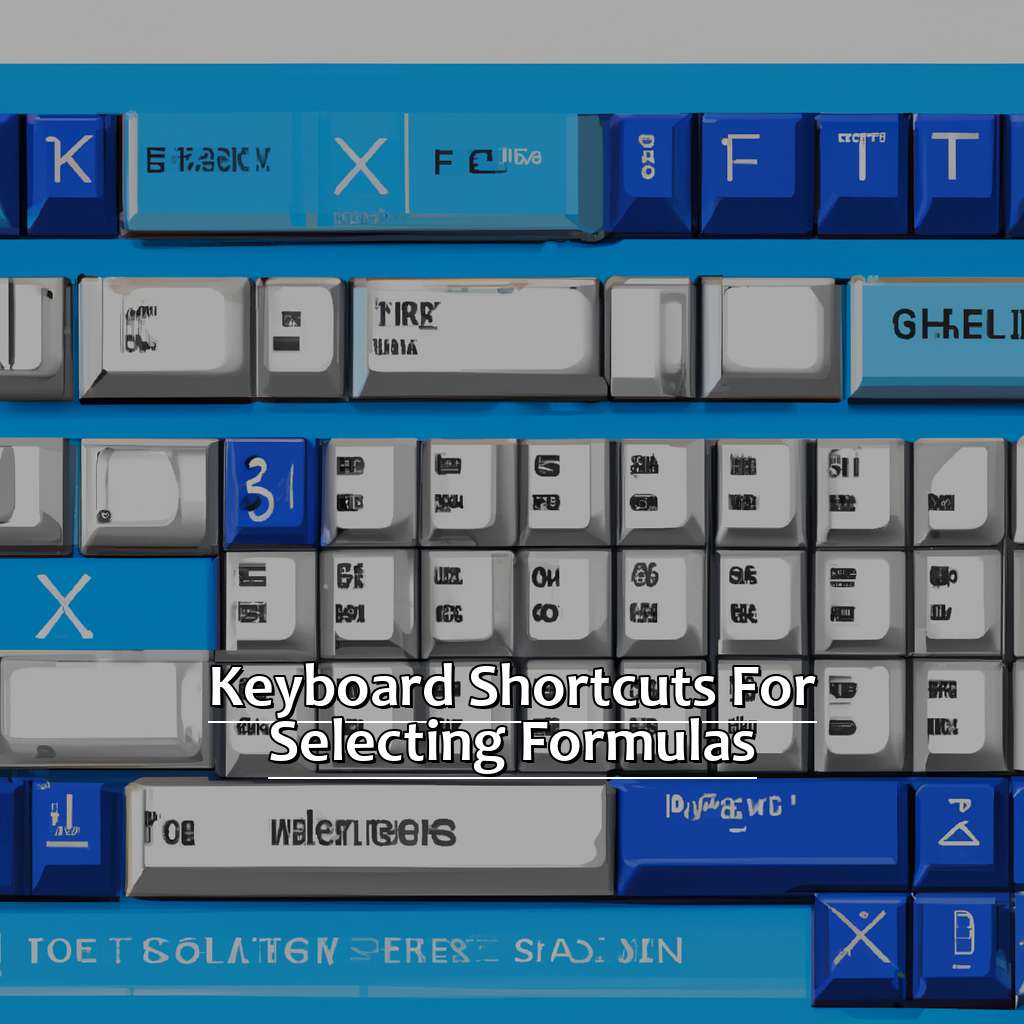 Keyboard Shortcuts for Selecting Formulas-15 Keyboard Shortcuts to Show Formulas in Excel, 