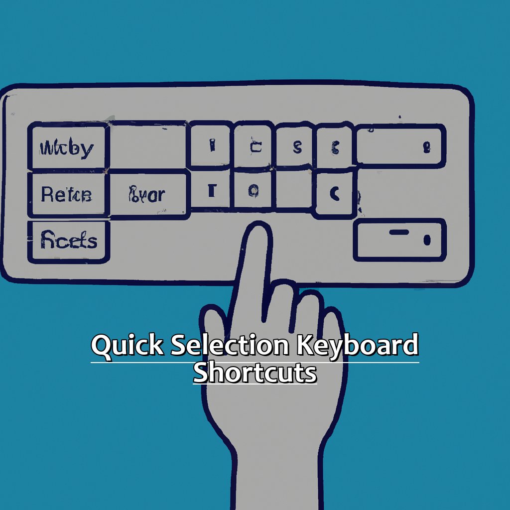 Quick Selection Keyboard Shortcuts-15 Keyboard Shortcuts to Show Formulas in Excel, 