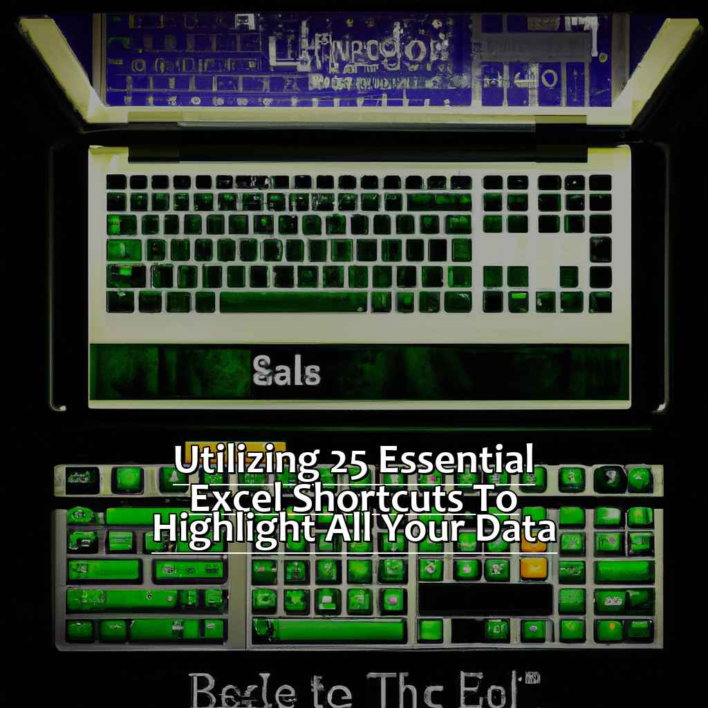 Utilizing 25 Essential Excel Shortcuts to Highlight All Your Data-25 essential Excel shortcuts to highlight all your data, 