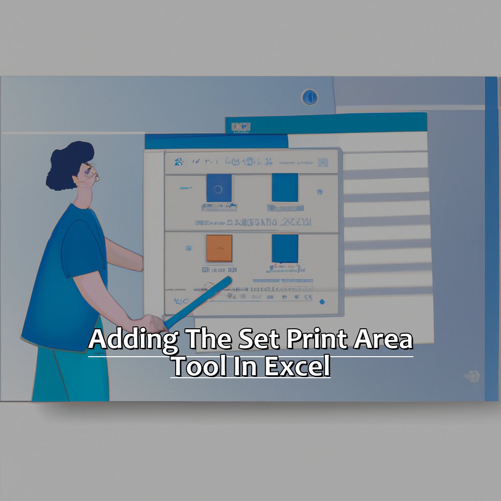 Adding The Set Print Area Tool In Excel