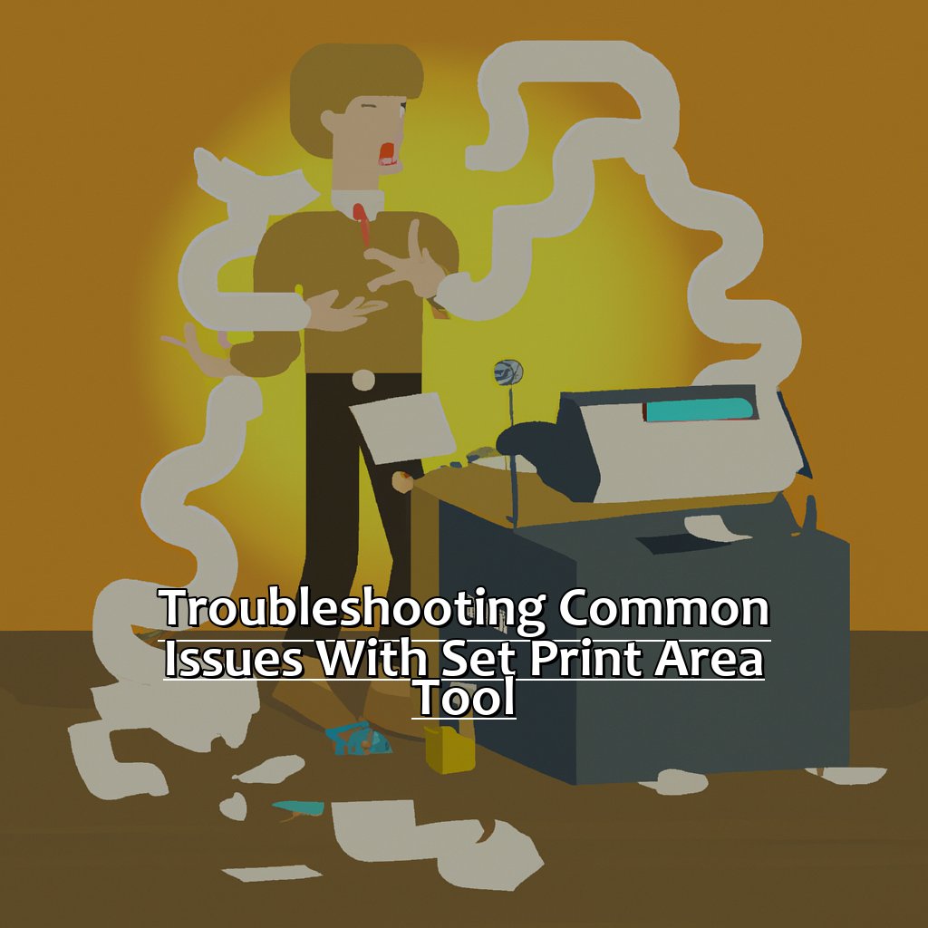 Troubleshooting Common Issues with Set Print Area Tool-Adding the Set Print Area Tool in Excel, 