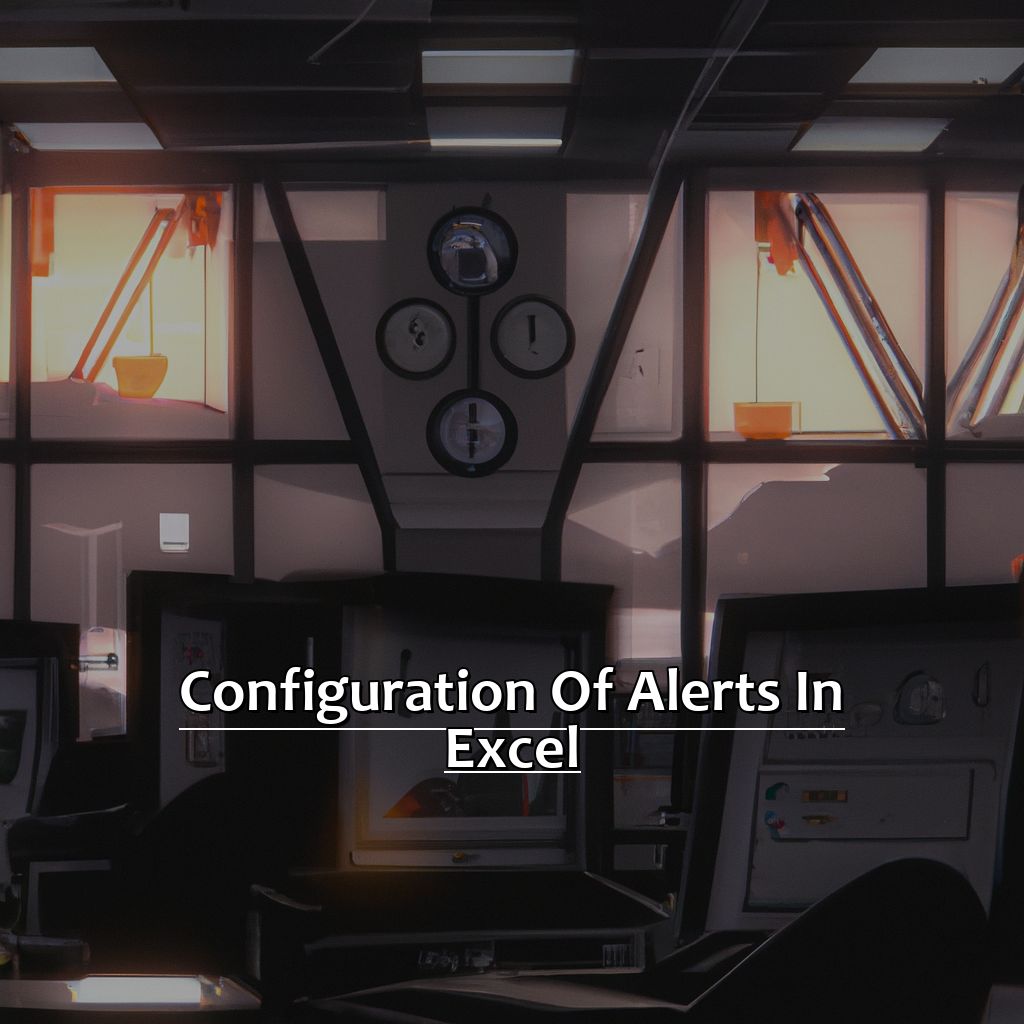 Configuration of Alerts in Excel-Alerts About Approaching Due Dates in Excel, 