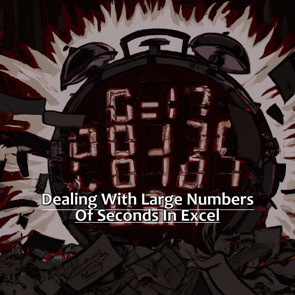 Dealing With Large Numbers Of Seconds In Excel