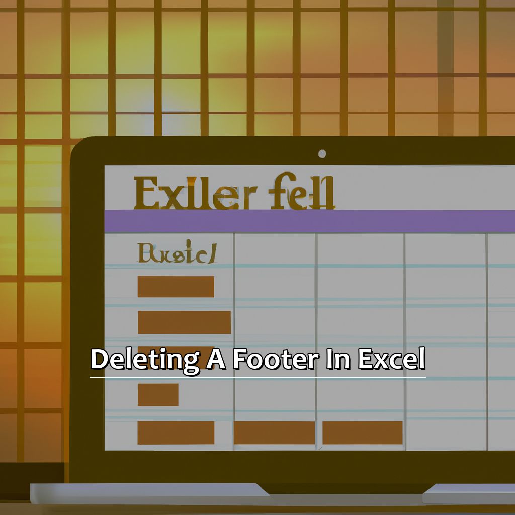 deleting-a-footer-in-excel-manycoders