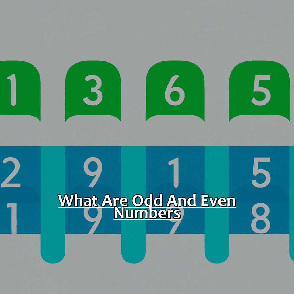 What are Odd and Even Numbers?-Determining If a Number is Odd or Even in Excel, 