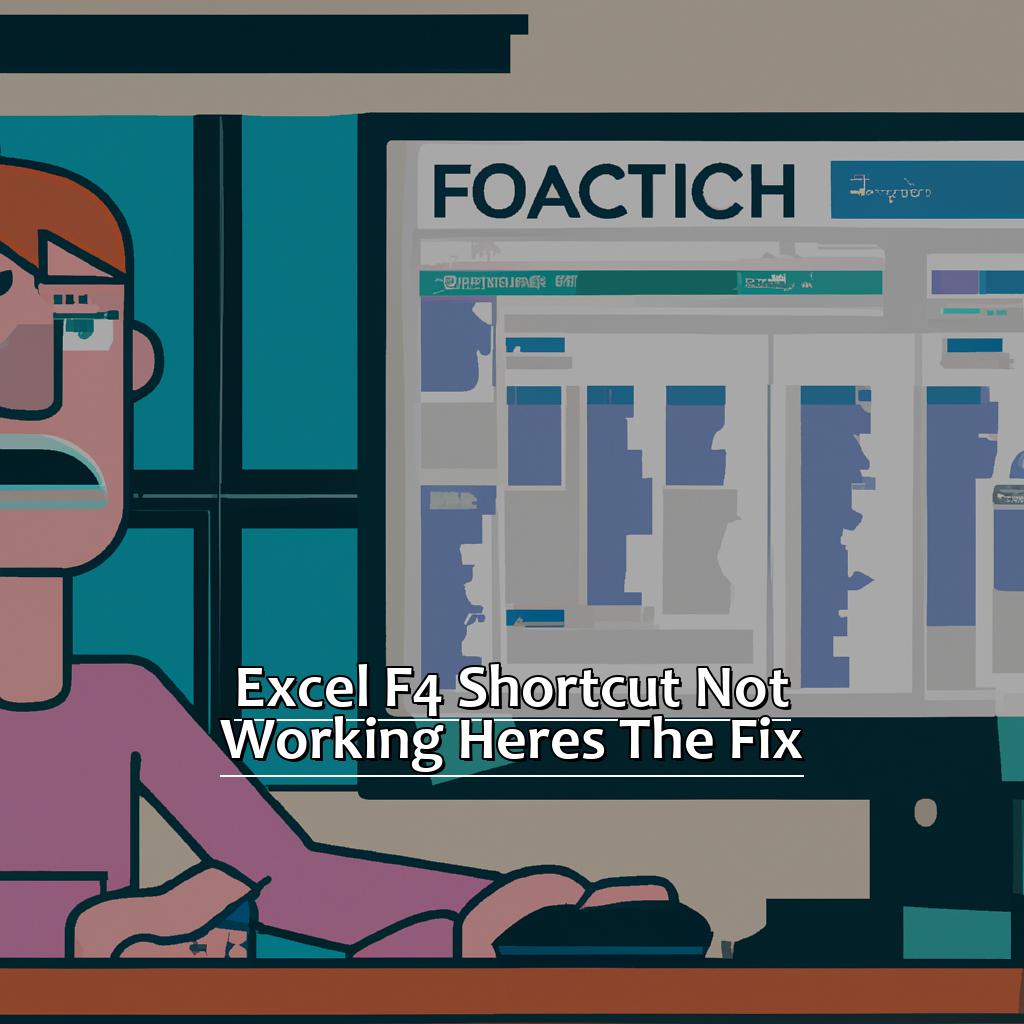 Excel F4 Shortcut Not Working? Here’S The Fix!