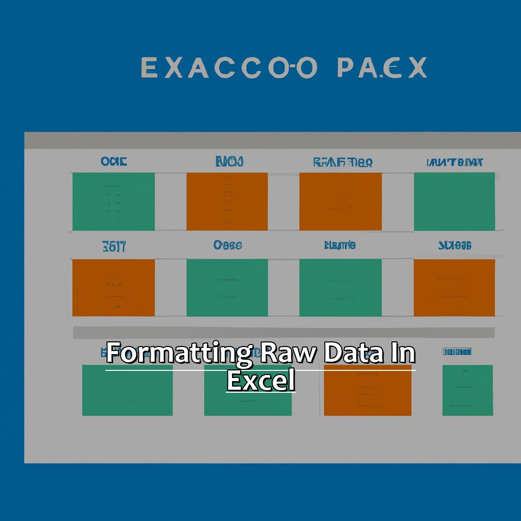 How To Create Raw Data In Excel