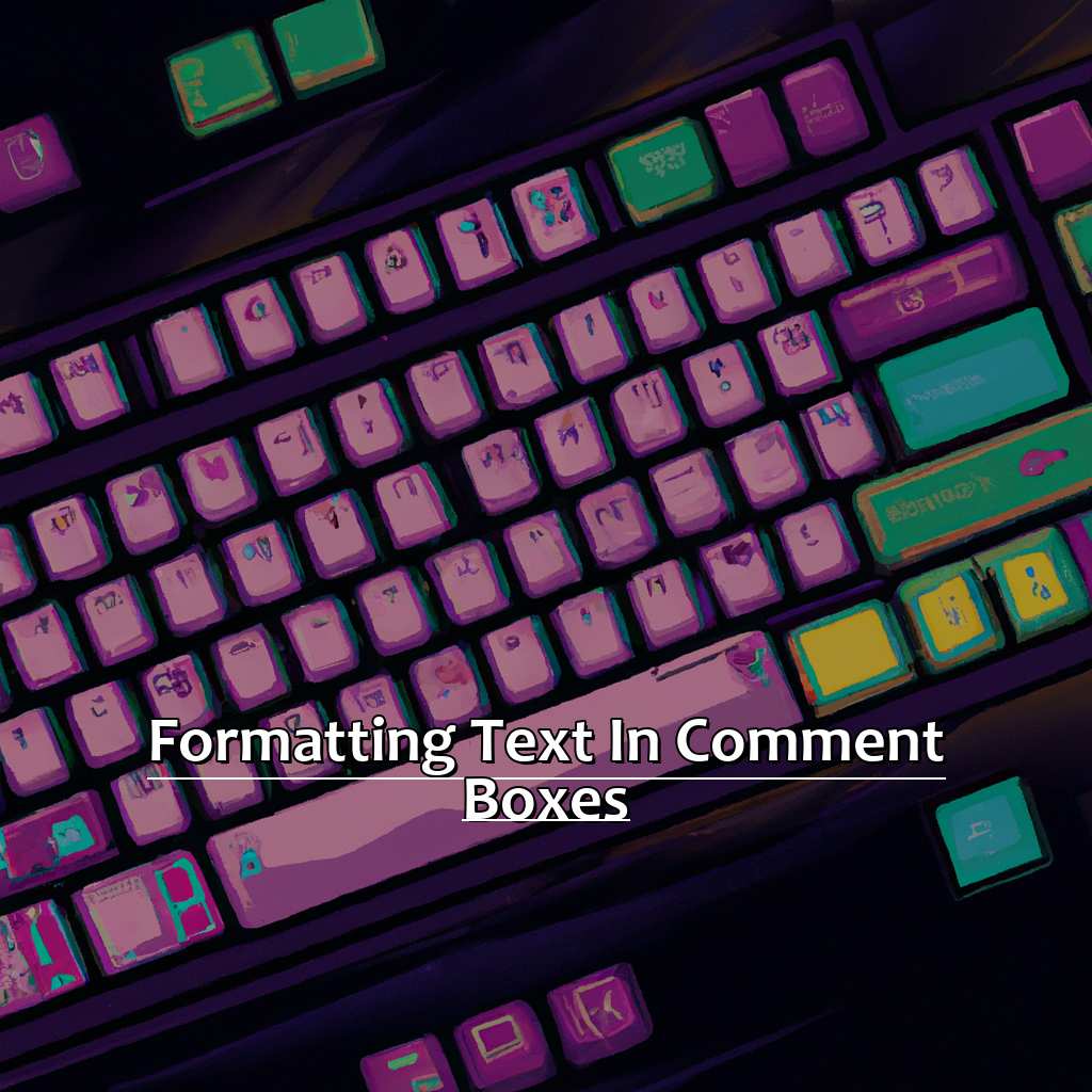 Formatting Text in Comment Boxes-Formatting Text in Comment Boxes in Excel, 