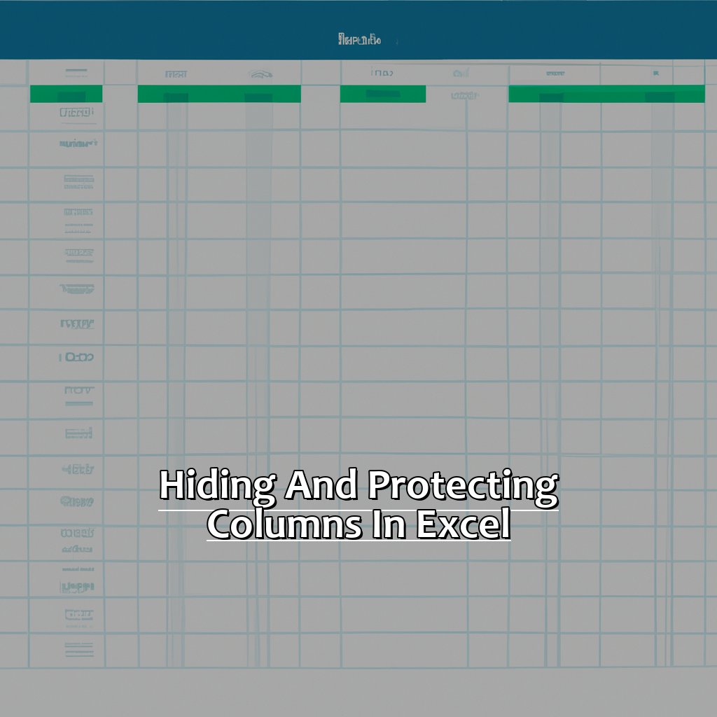 Hiding And Protecting Columns In Excel