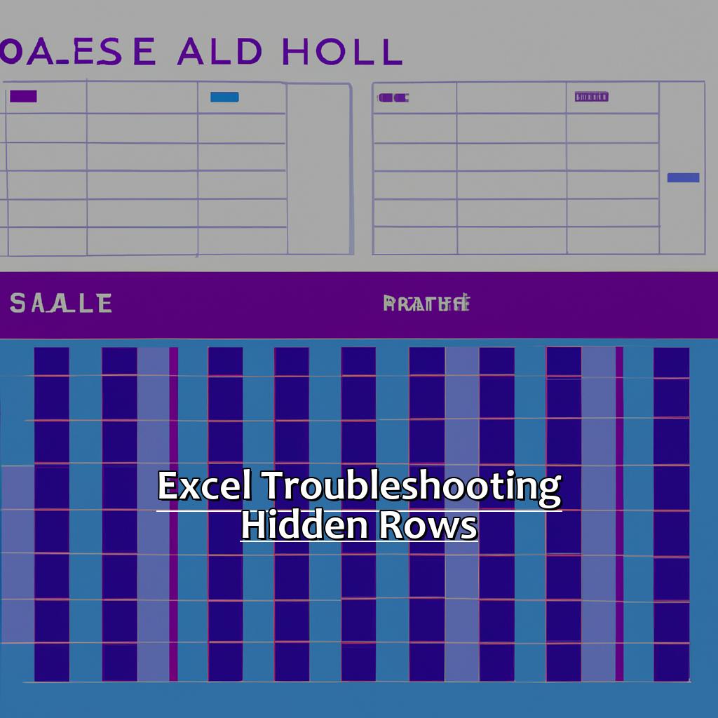 Excel Troubleshooting- Hidden Rows-Hiding and Unhiding Rows in Excel, 