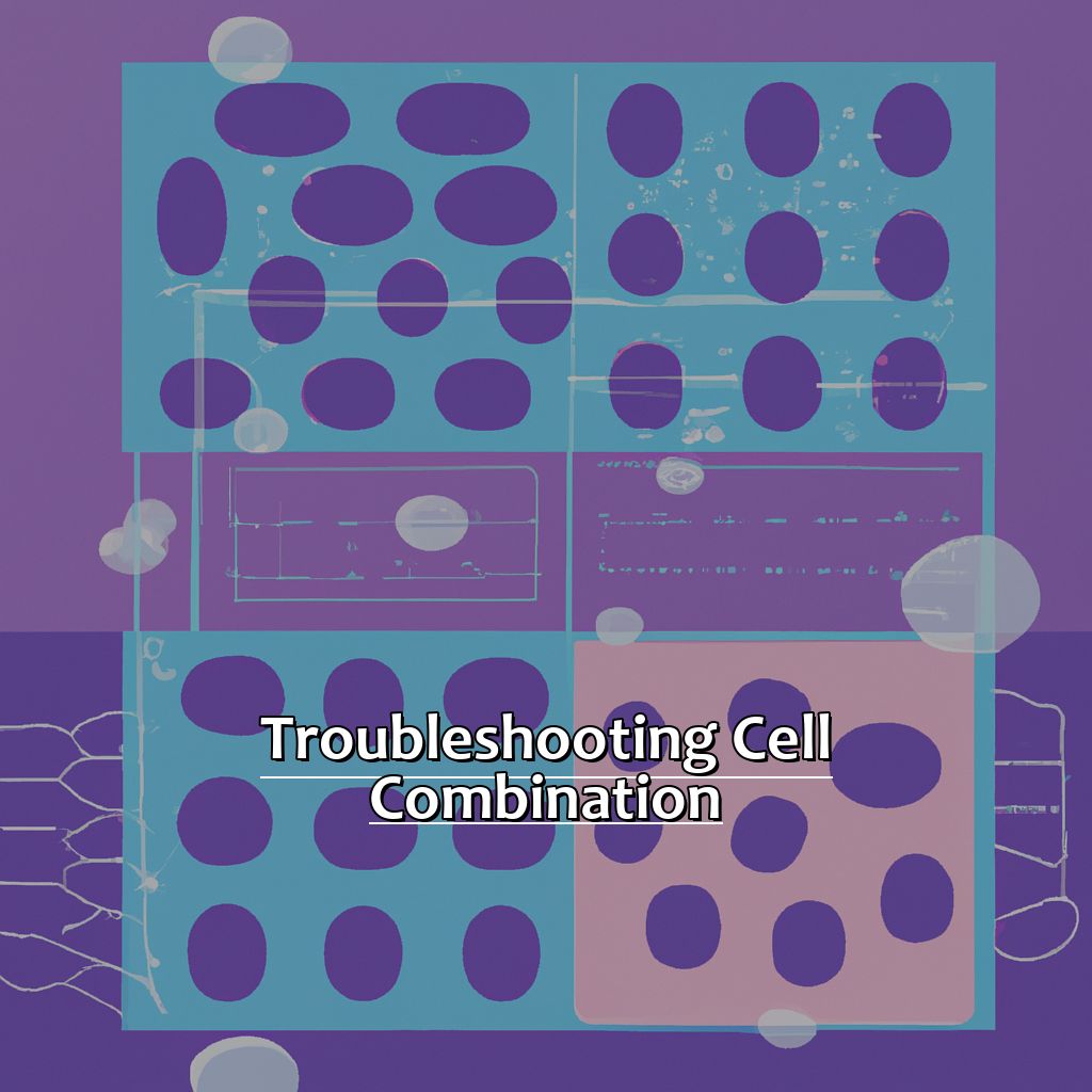 Troubleshooting Cell Combination-How to Combine Two Cells in Excel, 