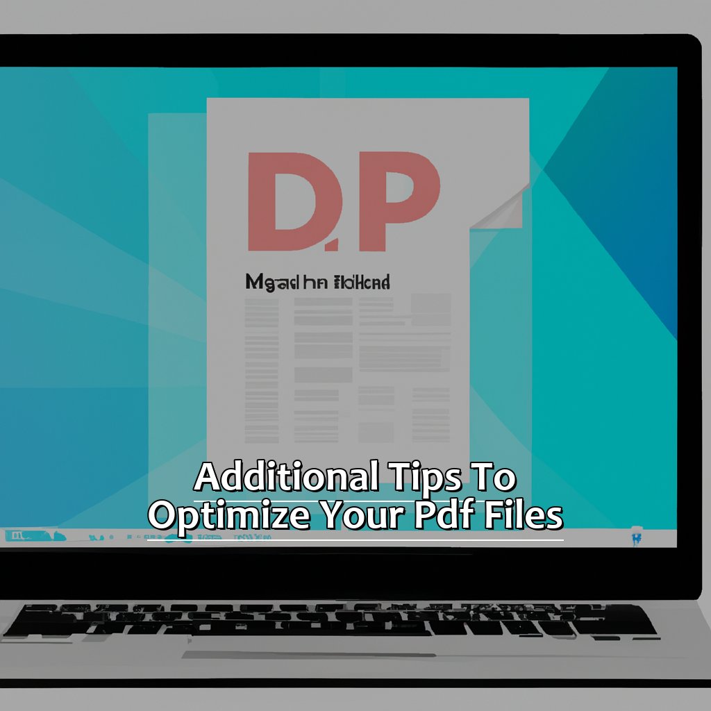 Additional Tips to Optimize Your PDF Files-How to Convert Excel to PDF, 