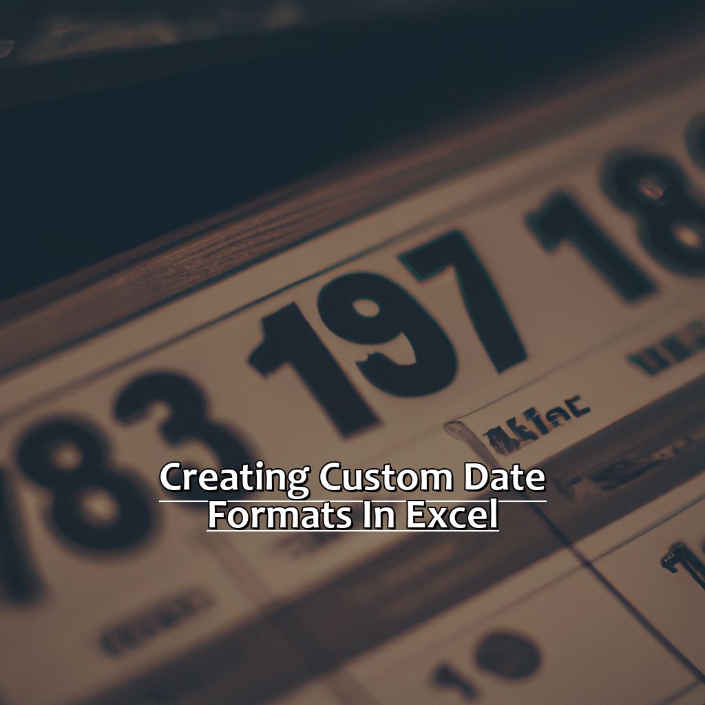 Creating Custom Date Formats in Excel-How to Format Dates in Excel, 