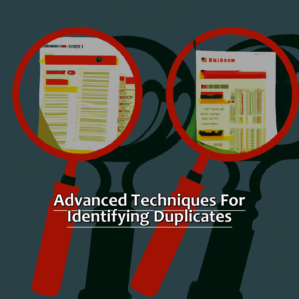 Advanced Techniques for Identifying Duplicates-How to Identify Duplicates in Excel, 