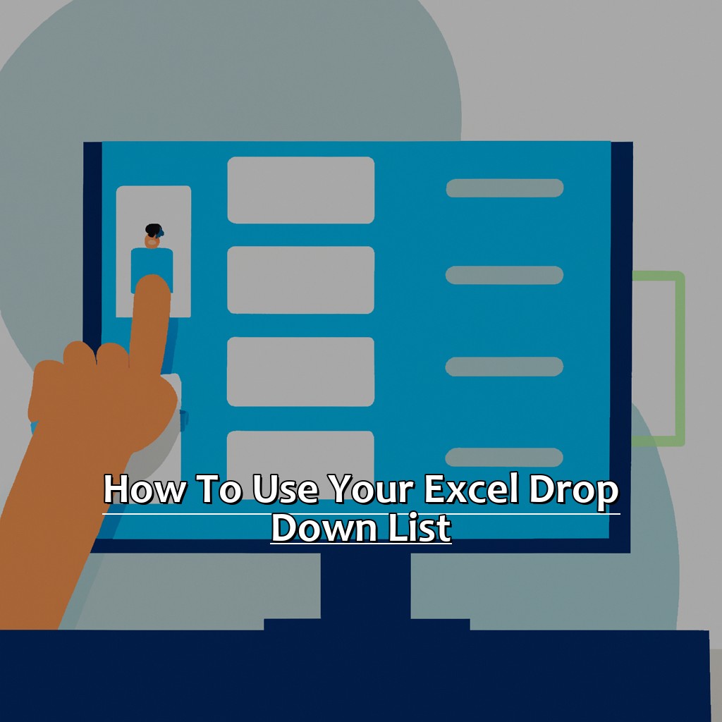 How to Use Your Excel Drop Down List-How to Insert a Drop Down List in Excel, 