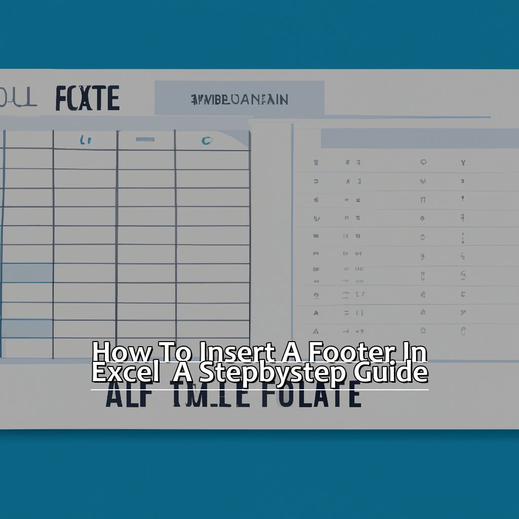 how-to-insert-a-footer-in-excel-manycoders