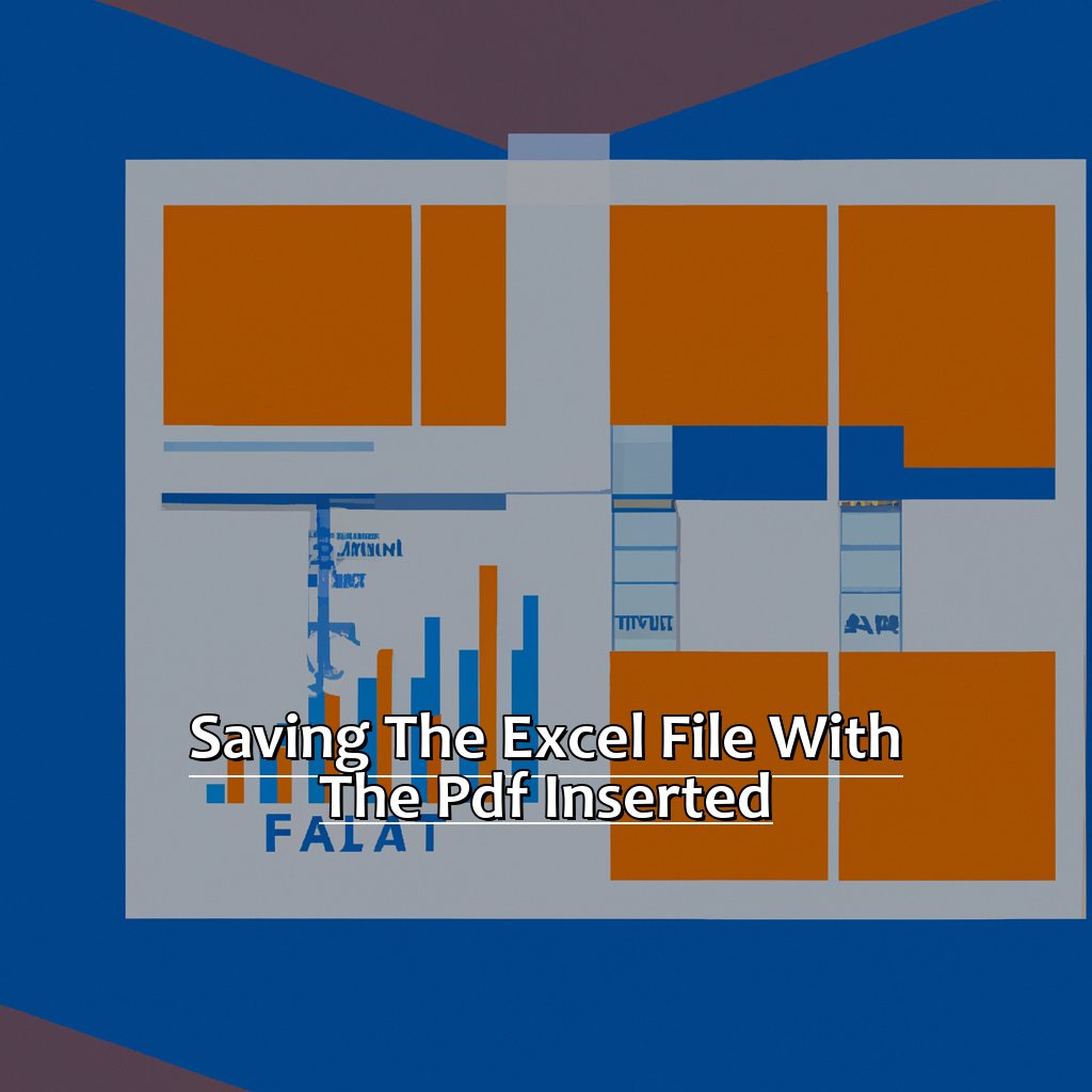 Saving the Excel File with the PDF Inserted-How to Insert a PDF into an Excel Spreadsheet, 