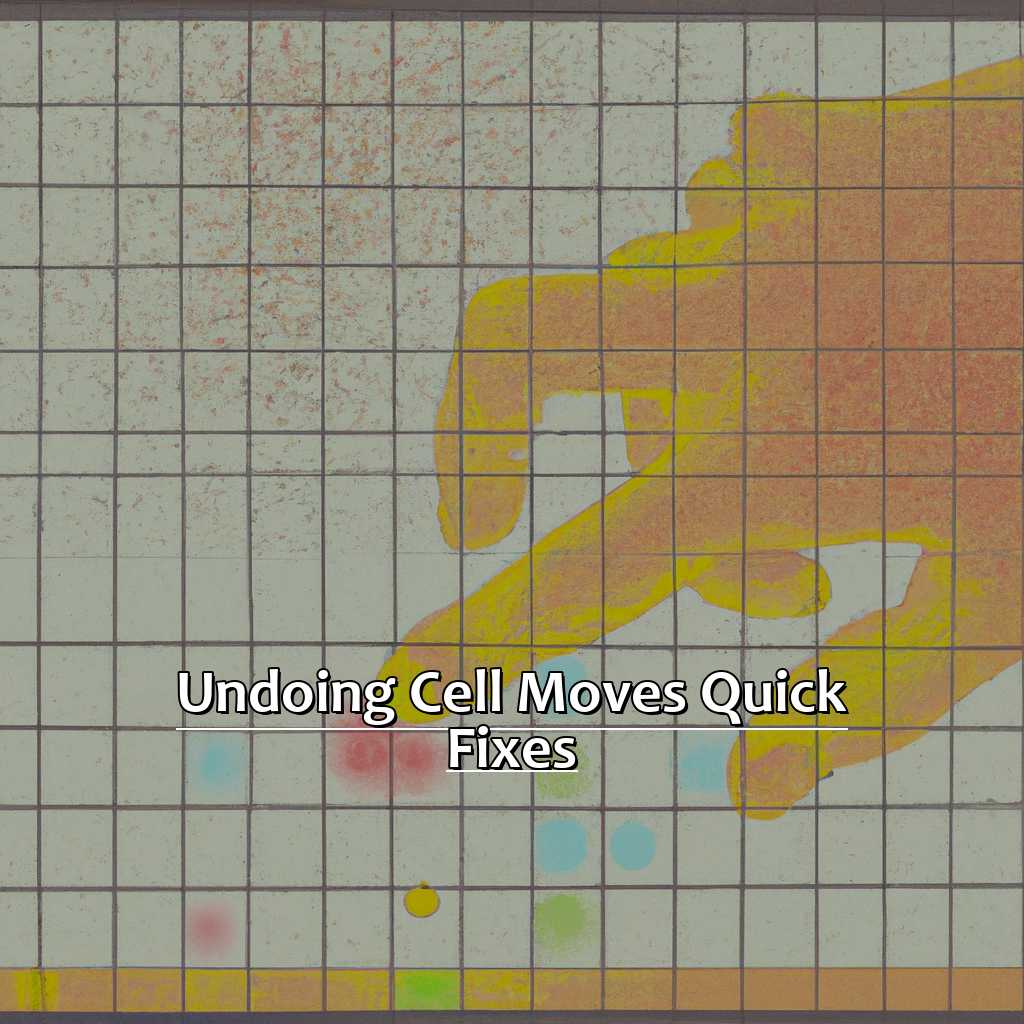 Undoing Cell Moves: Quick Fixes-How to Move Cells in Excel, 