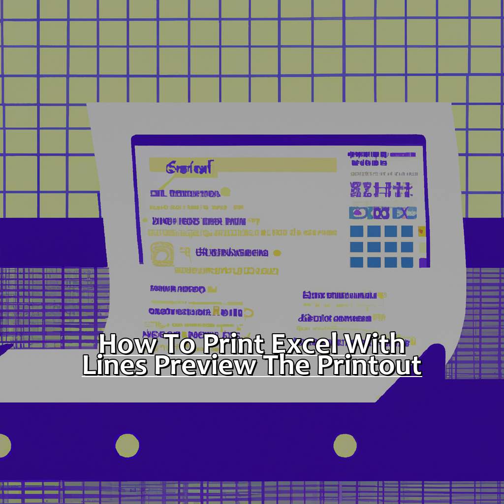 How to Print Excel with Lines: Preview the Printout-How to Print Excel with Lines, 