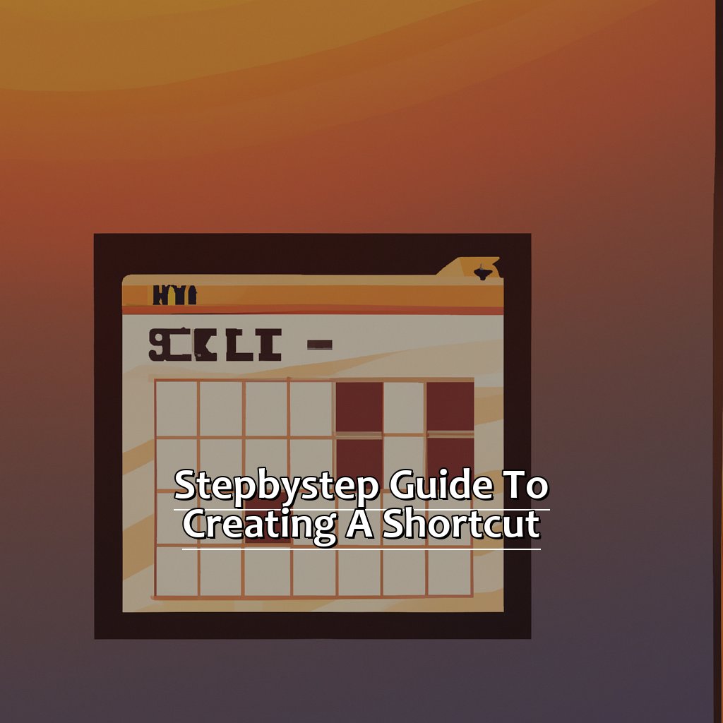 Step-by-Step Guide to Creating a Shortcut-How to Save an Excel 2010 Document As a Shortcut on Your Desktop, 