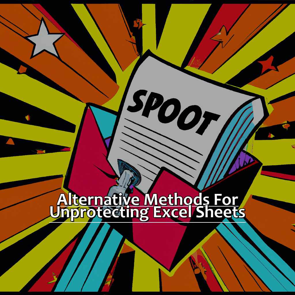 Alternative Methods for Unprotecting Excel Sheets-How to Unprotect a Sheet in Excel, 