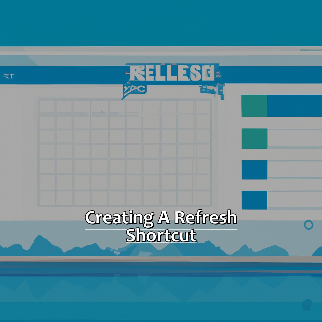 Creating a Refresh Shortcut-How to create a refresh shortcut in Excel, 