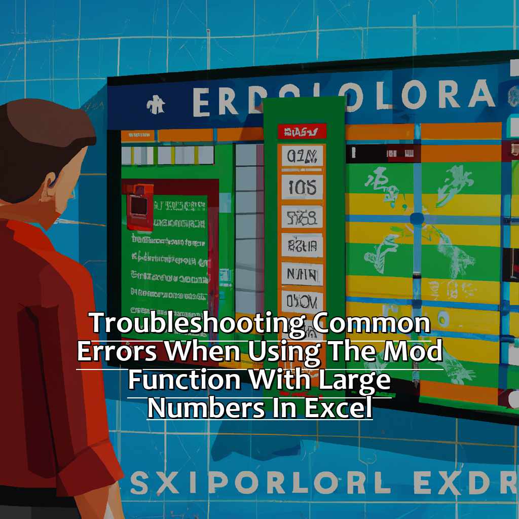 Troubleshooting Common Errors When Using the MOD Function with Large Numbers in Excel-Large Numbers in the MOD Function in Excel, 