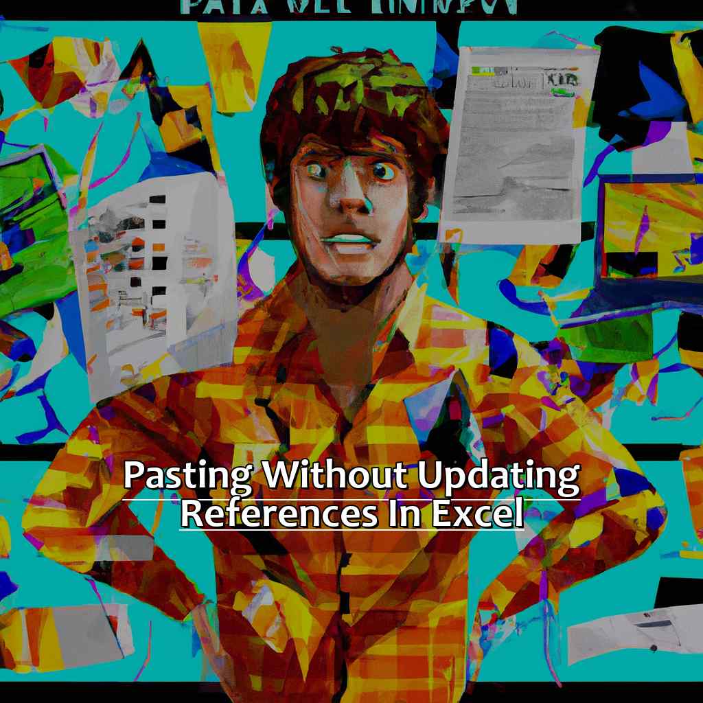 Pasting Without Updating References In Excel