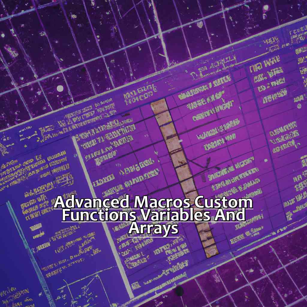 Advanced Macros: Custom Functions, Variables and Arrays-Self-Aware Macros in Excel, 