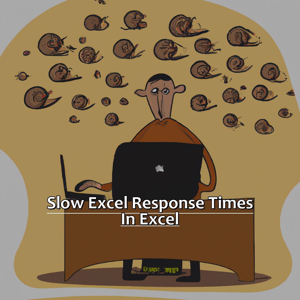 Slow Excel Response Times In Excel