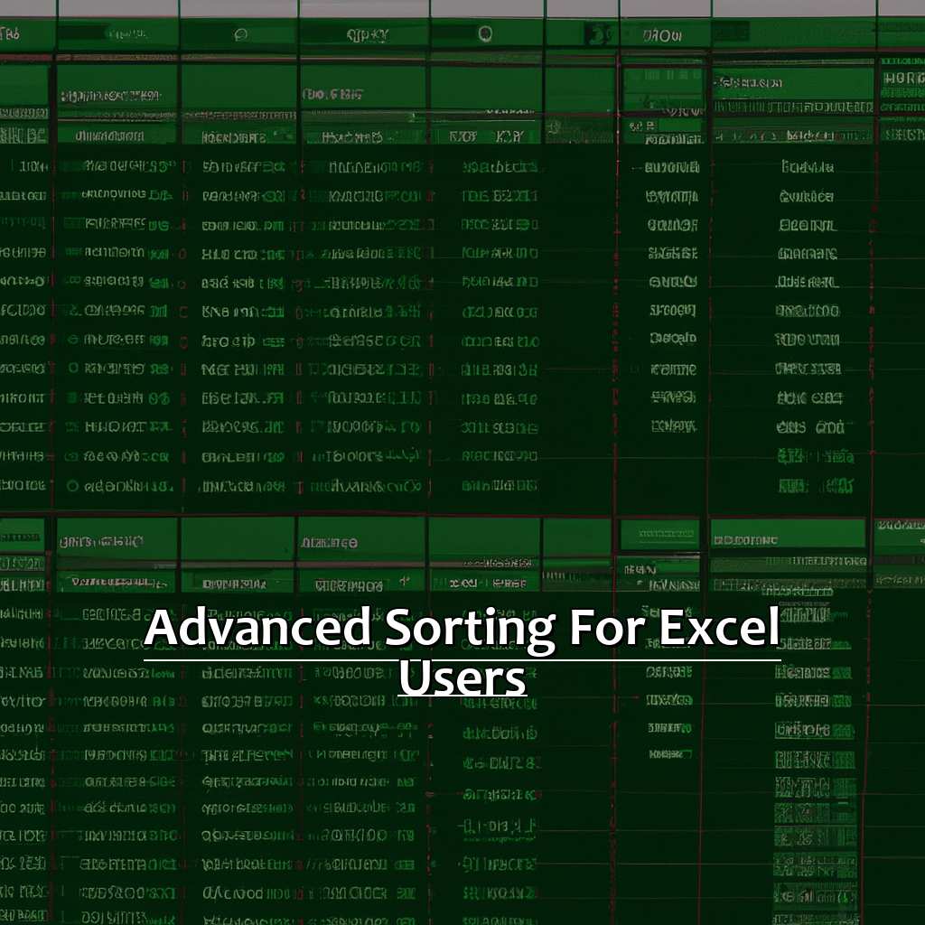 Advanced Sorting for Excel Users-Sorting by Columns in Excel, 