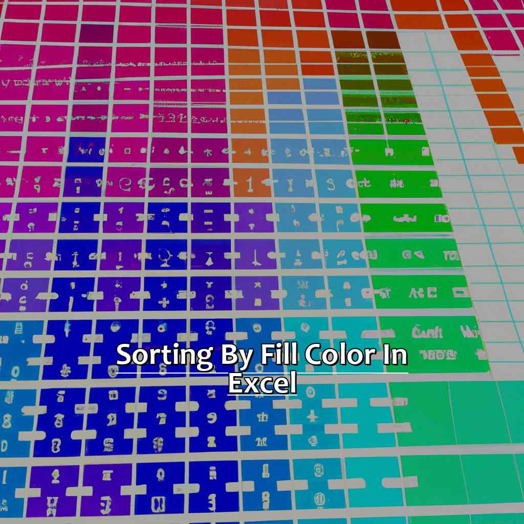 Sorting by Fill Color in Excel-Sorting by Fill Color in Excel, 