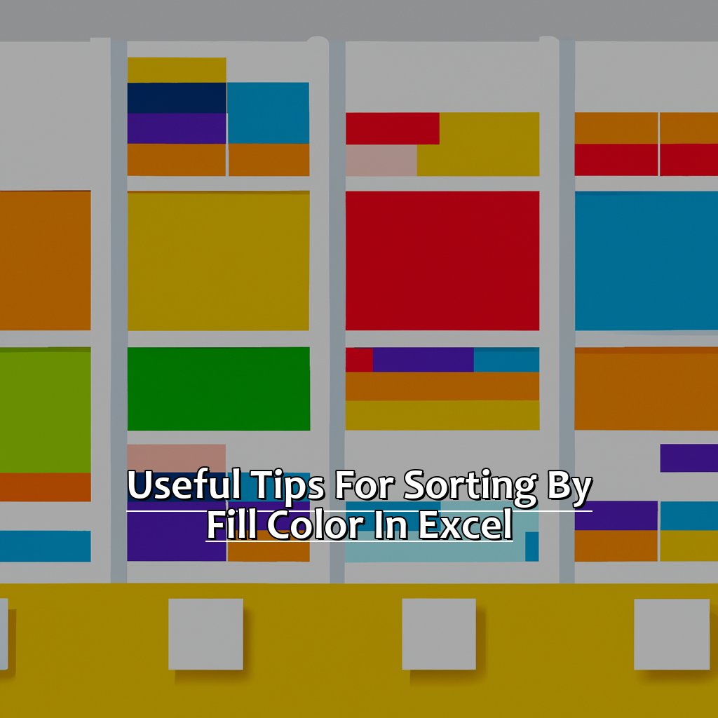 Useful Tips for Sorting by Fill Color in Excel-Sorting by Fill Color in Excel, 