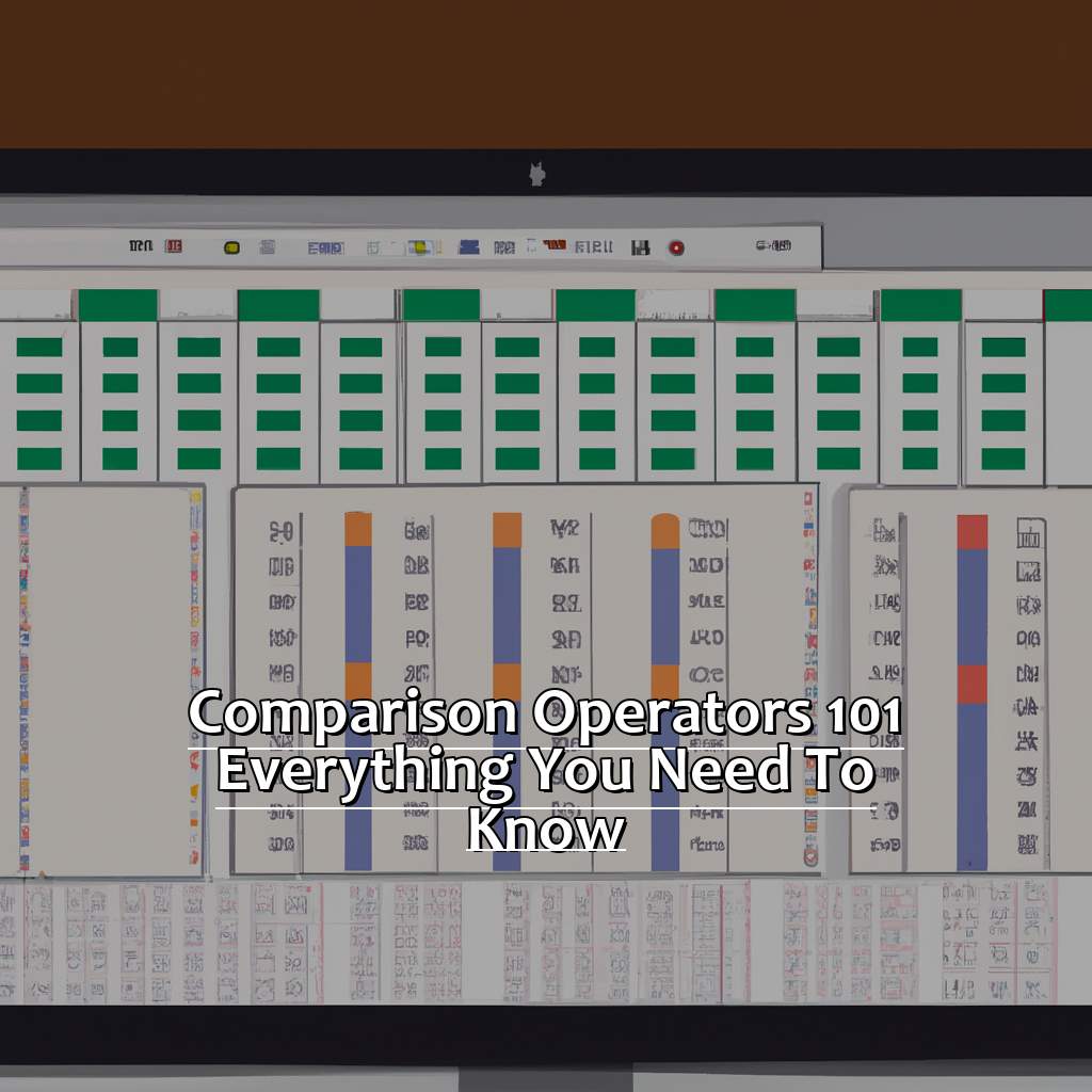 Comparison Operators 101: Everything You Need To Know-Understanding Operators in Excel, 