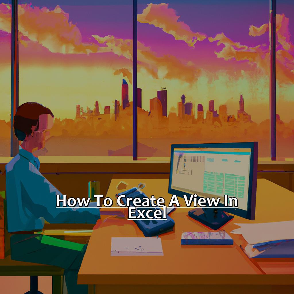 How to Create a View in Excel-Understanding Views in Excel, 