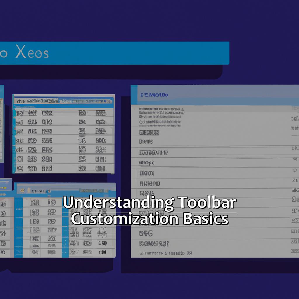 Understanding Toolbar Customization Basics-Where is Toolbar Customization Information Stored in Excel?, 